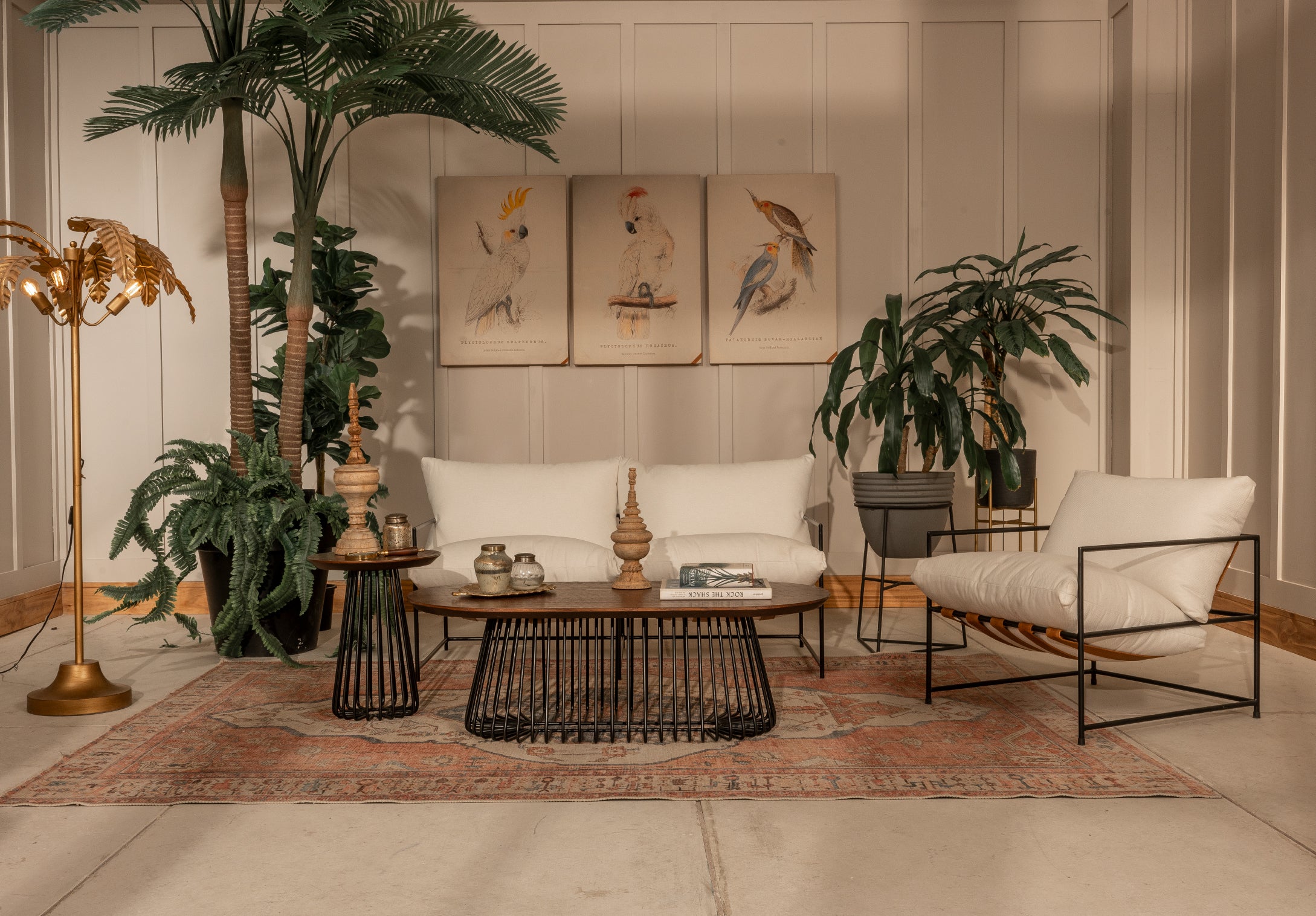 Mesa de Centro Latina Ovalada