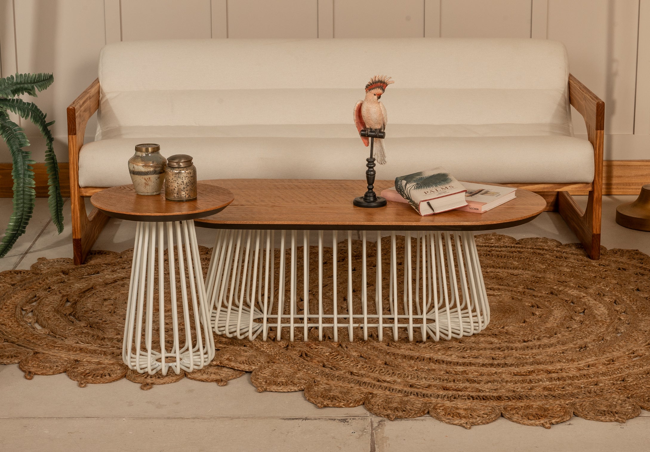 Mesa de Centro Latina Ovalada