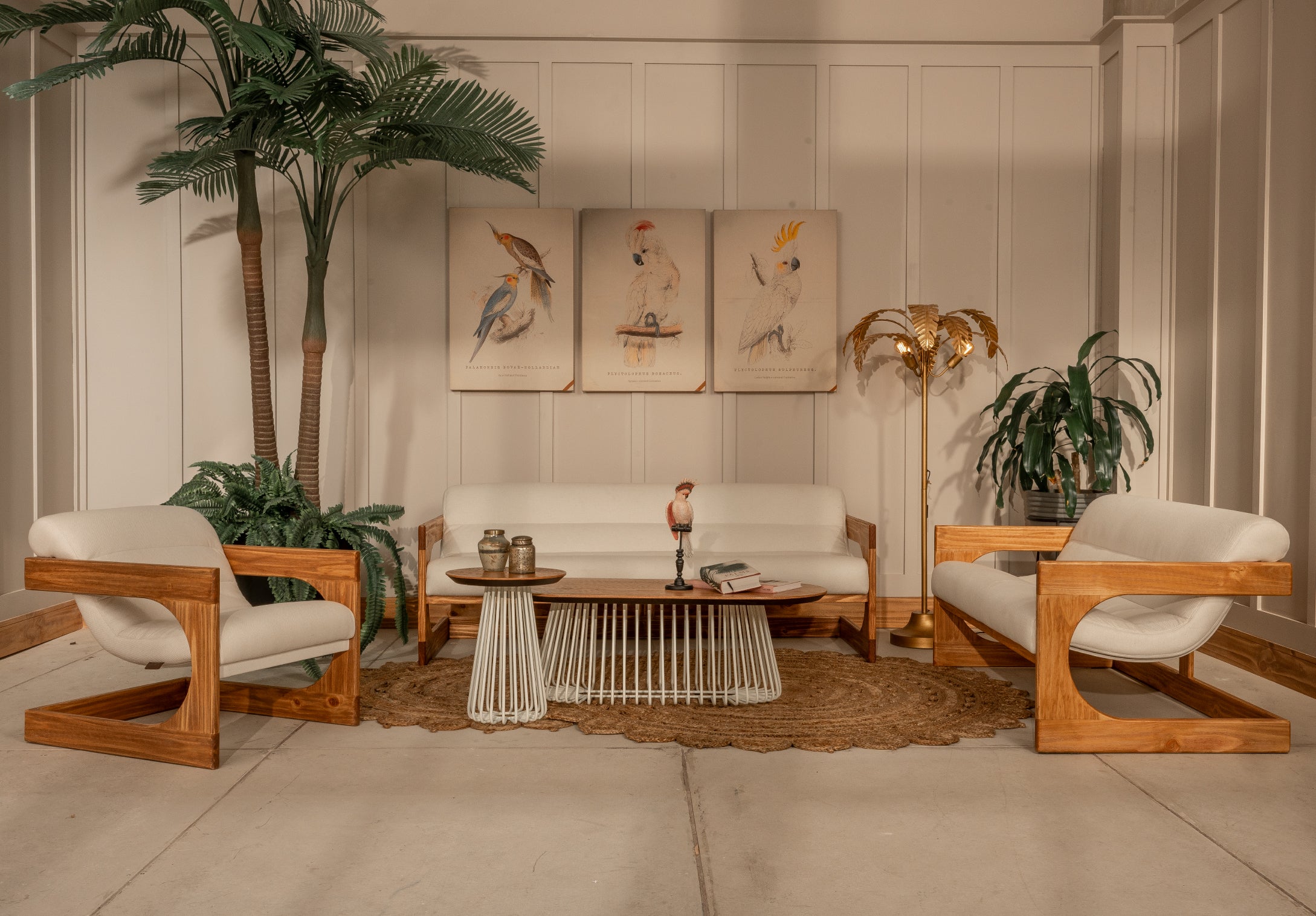 Mesa de Centro Latina Ovalada