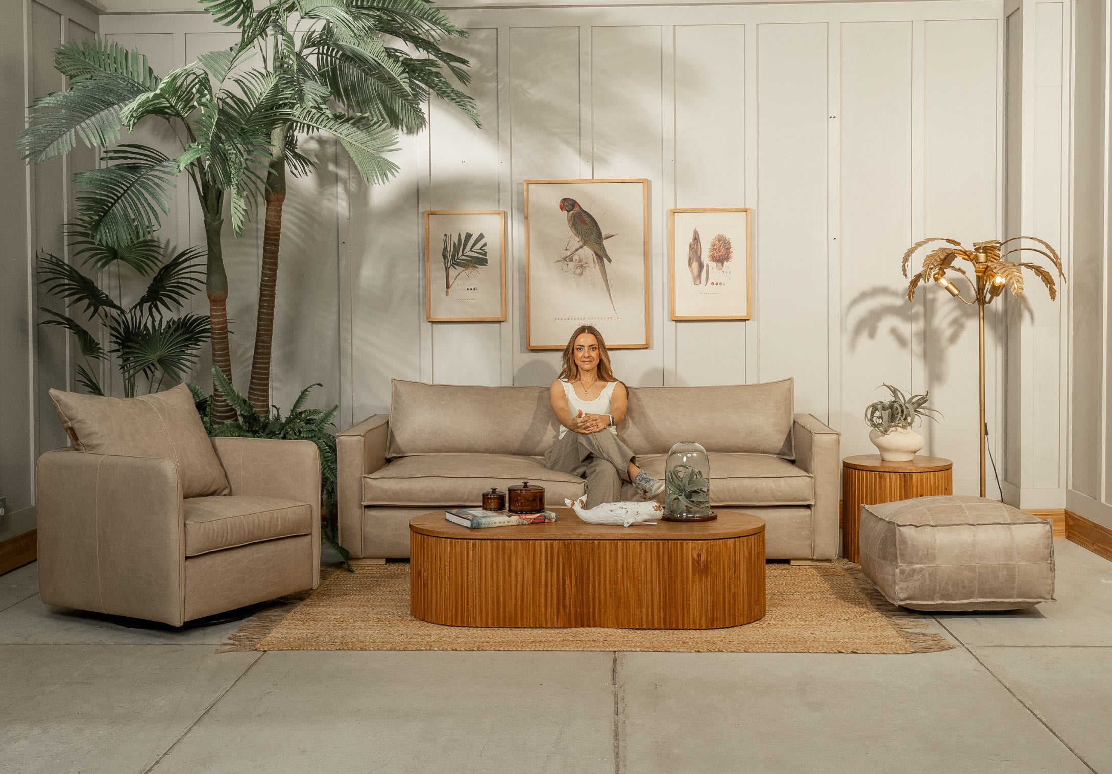 Mesa de Centro Marsella Ovalada