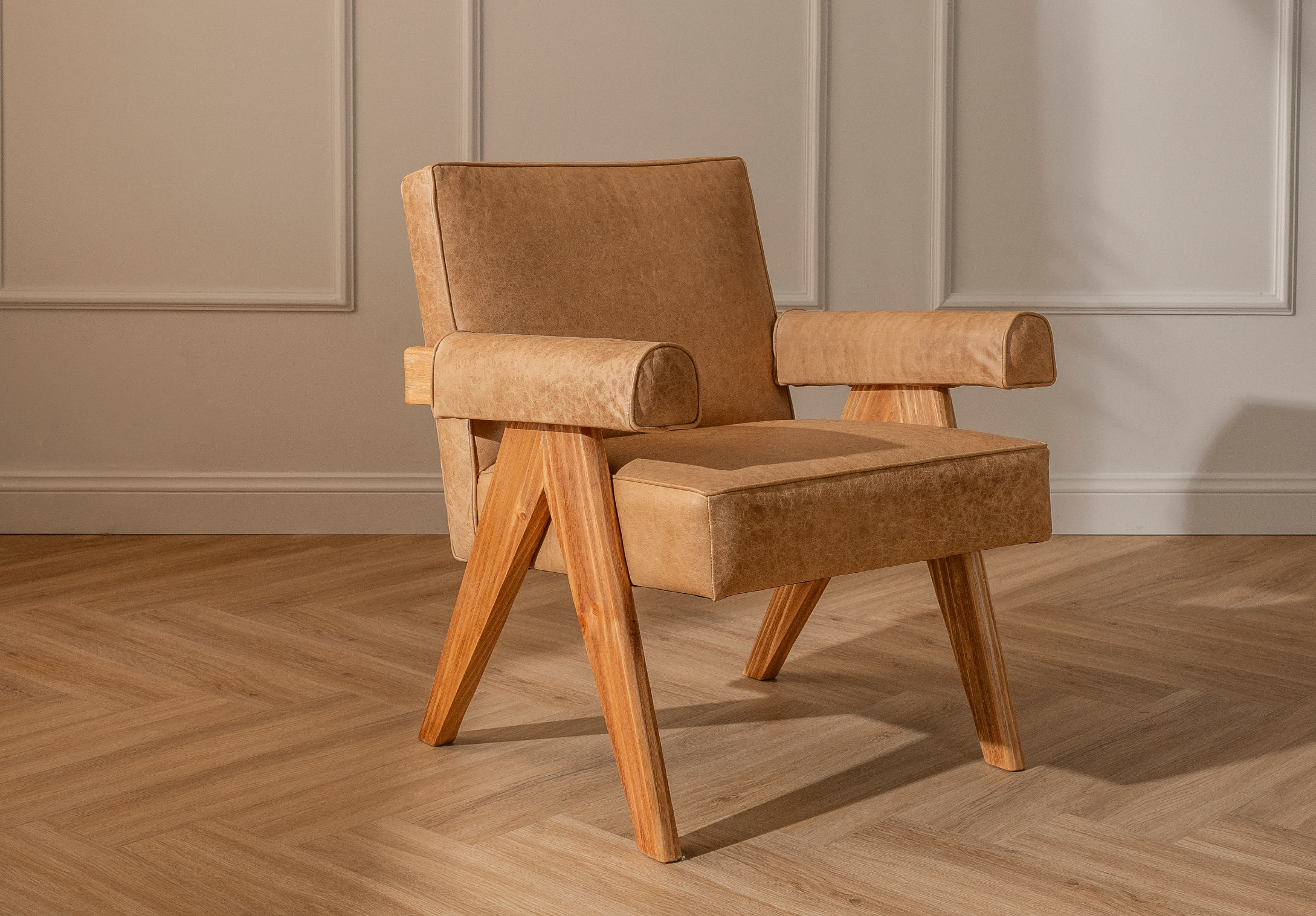 Poltrona Milán Cuero