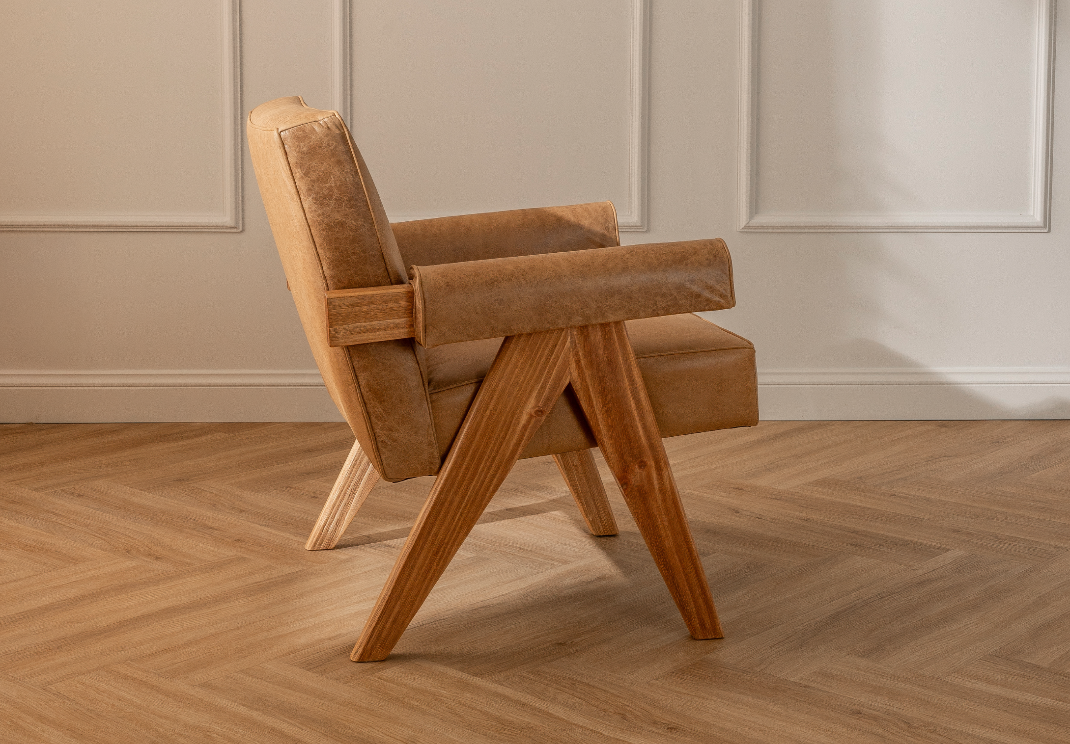 Poltrona Milán Cuero