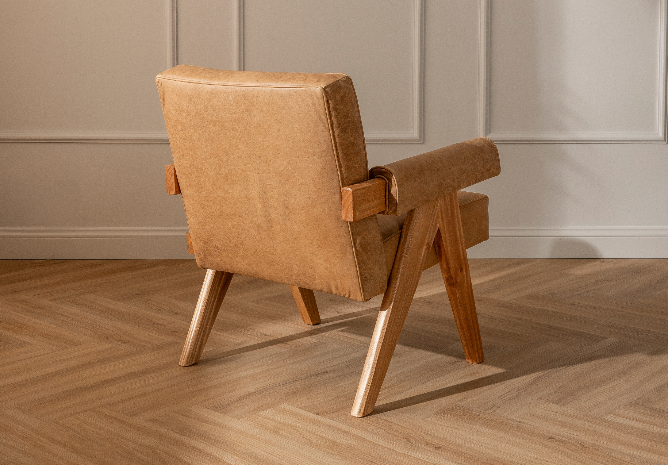 Poltrona Milán Cuero