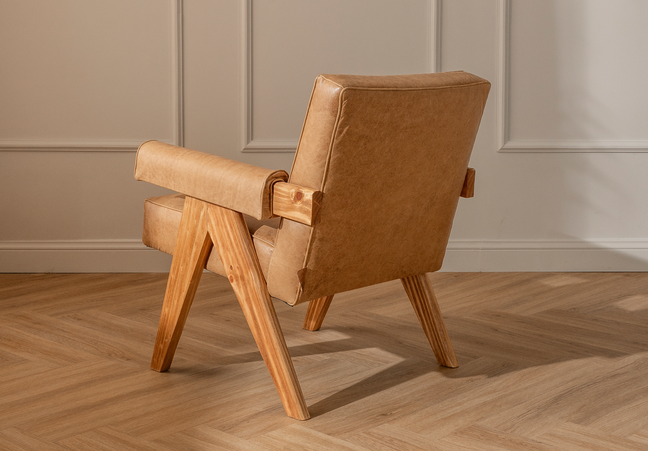 Poltrona Milán Cuero