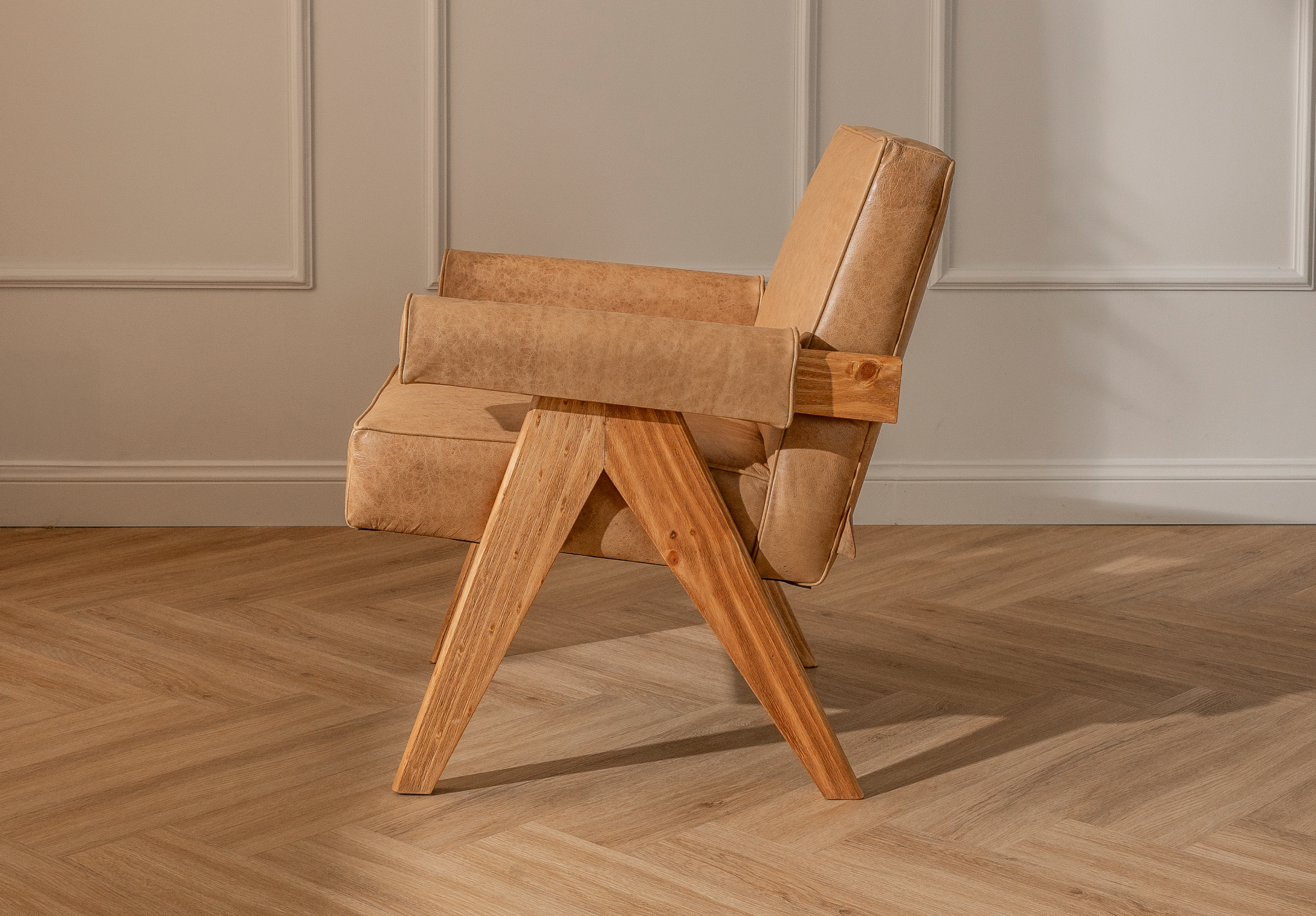 Poltrona Milán Cuero