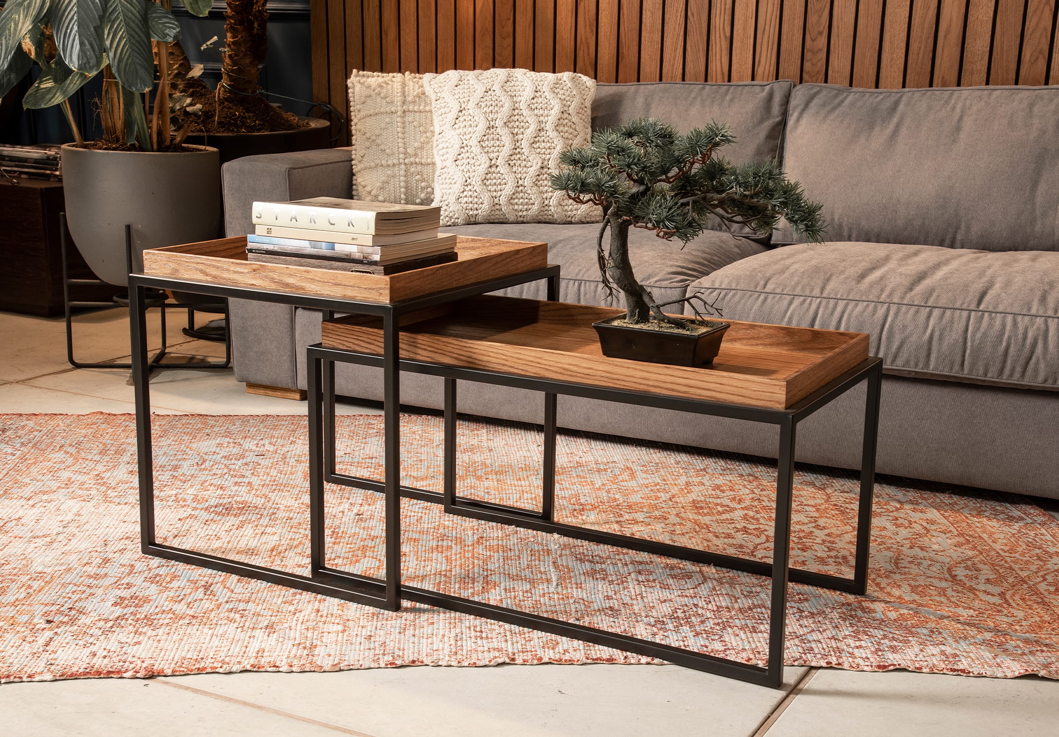 Mesa de centro ferrara dupla 3house