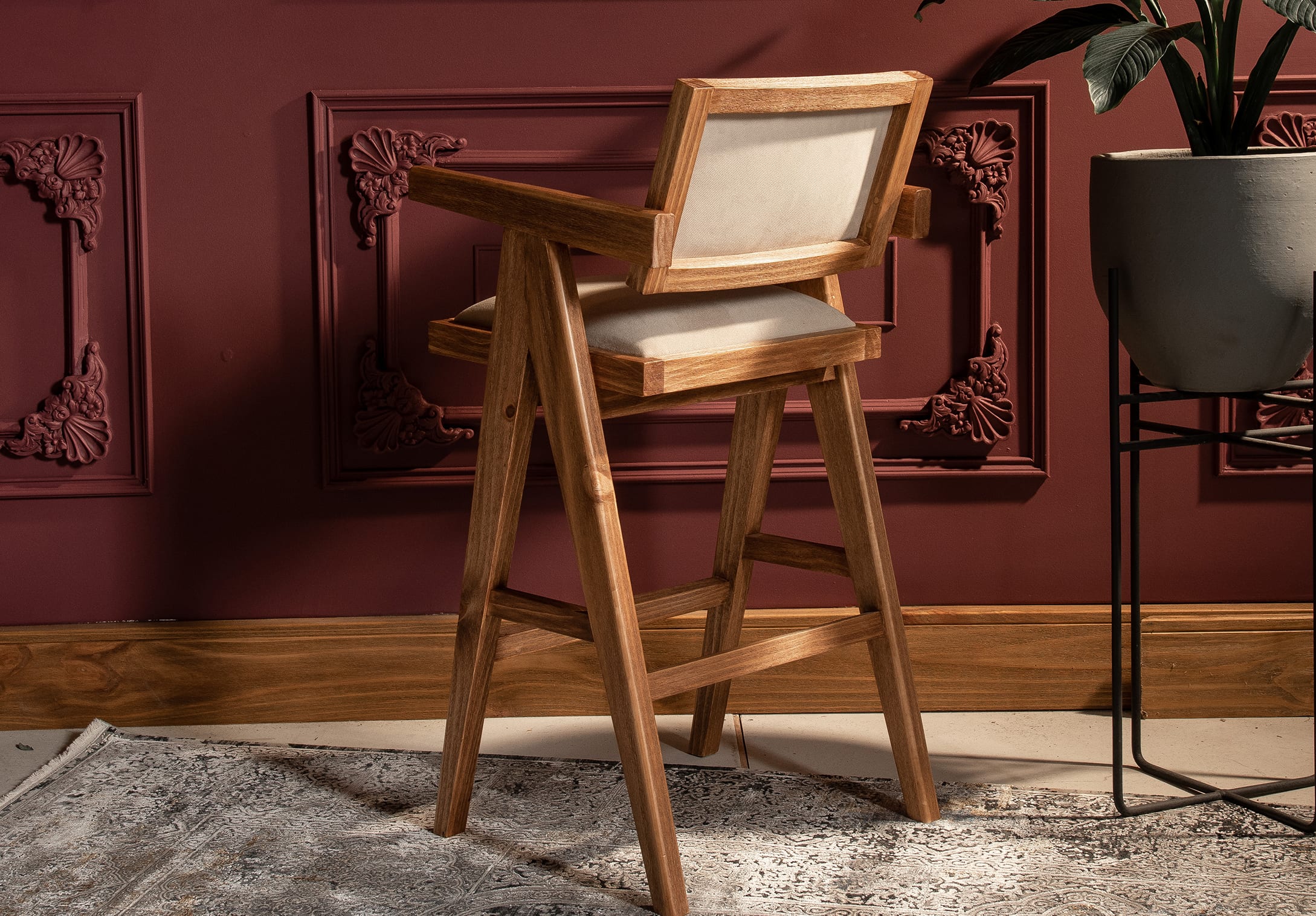 Silla de Barra Lyon Tela