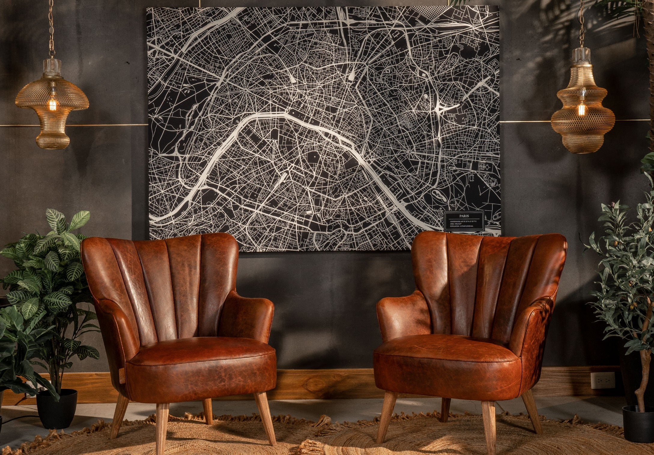 Arte Decorativo Serie Planos Urbanos París