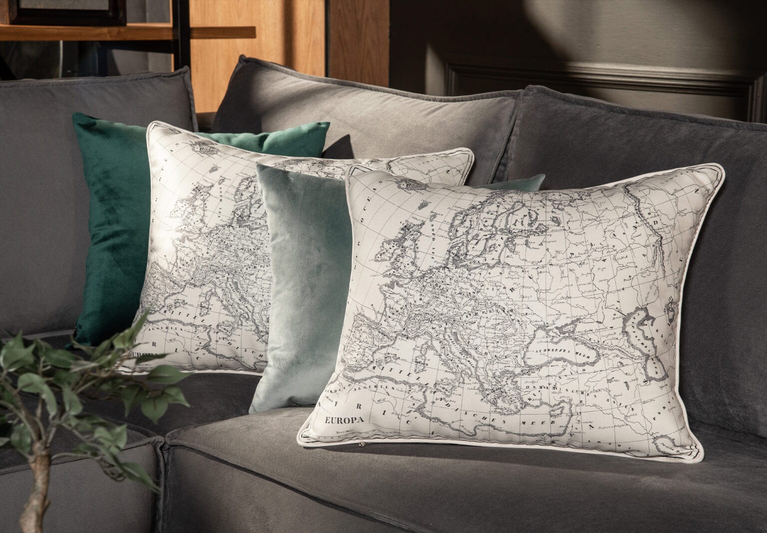 Cojines Maps Collection