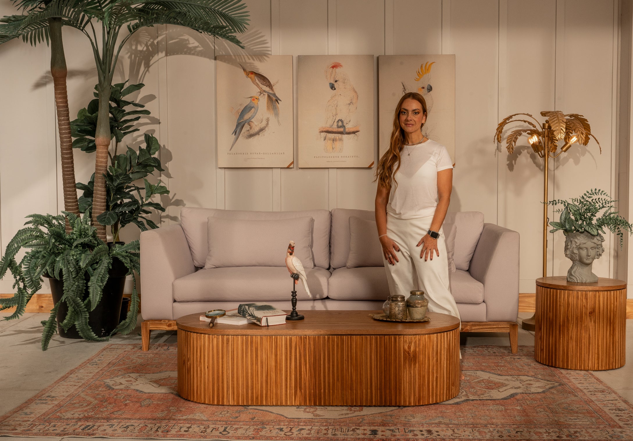 Mesa de Centro Marsella Ovalada