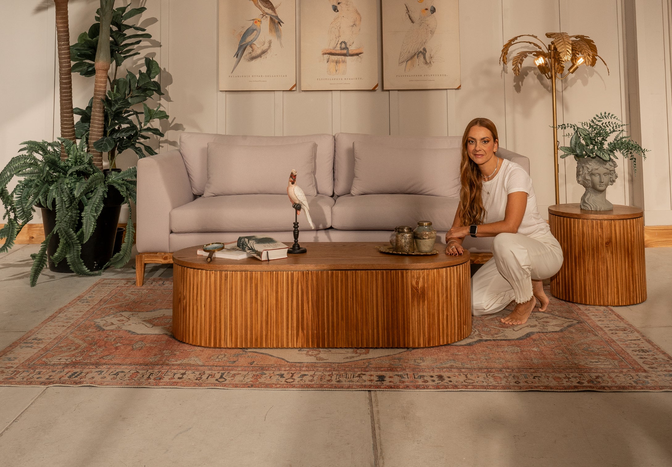 Mesa de Centro Marsella Ovalada