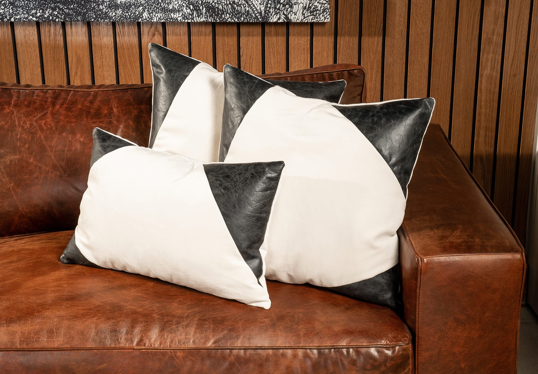 Cojines Leather Corner