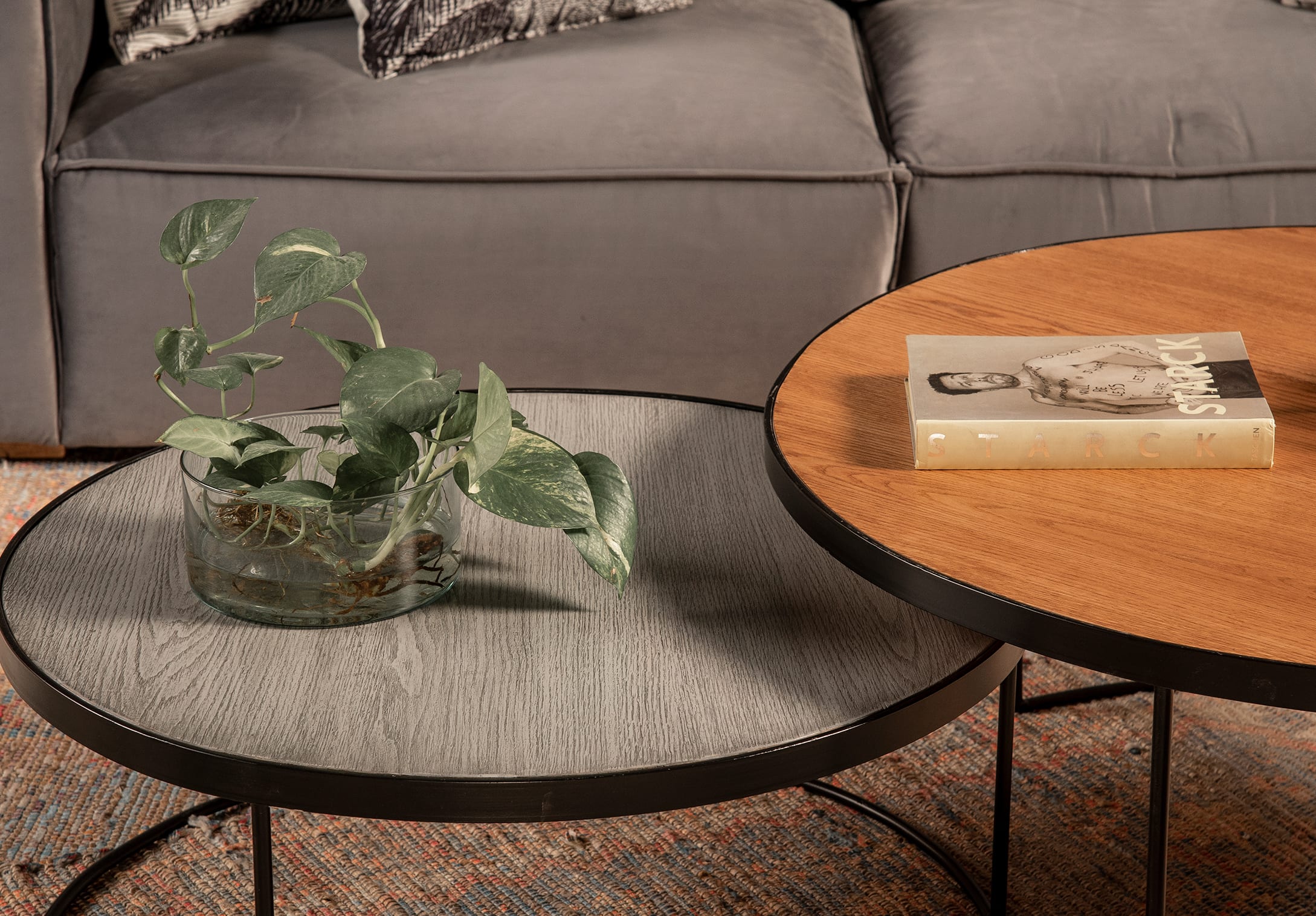 Producto para sala mesa de centro rotonda 3house