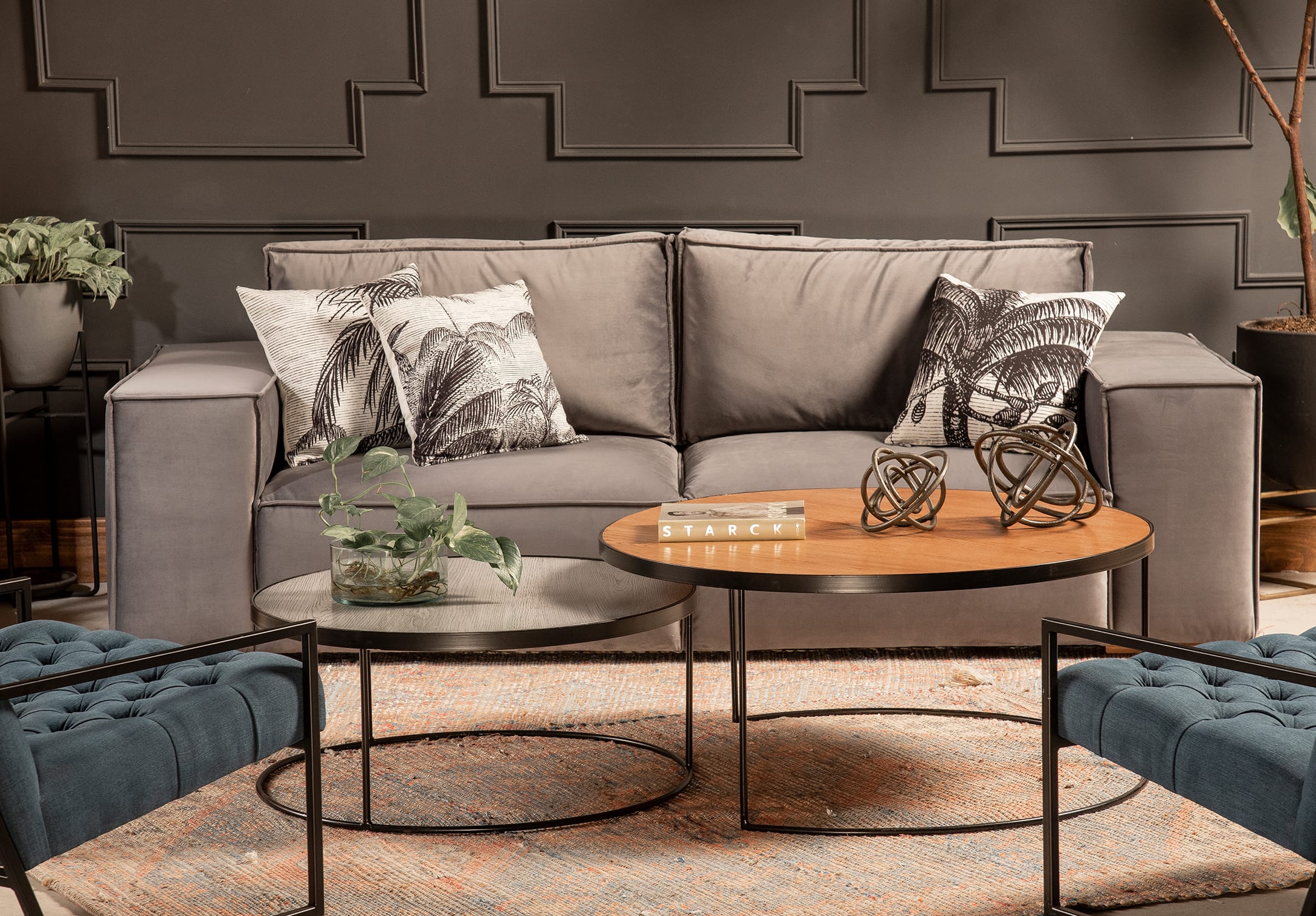 Producto para sala mesa de centro rotonda 3house