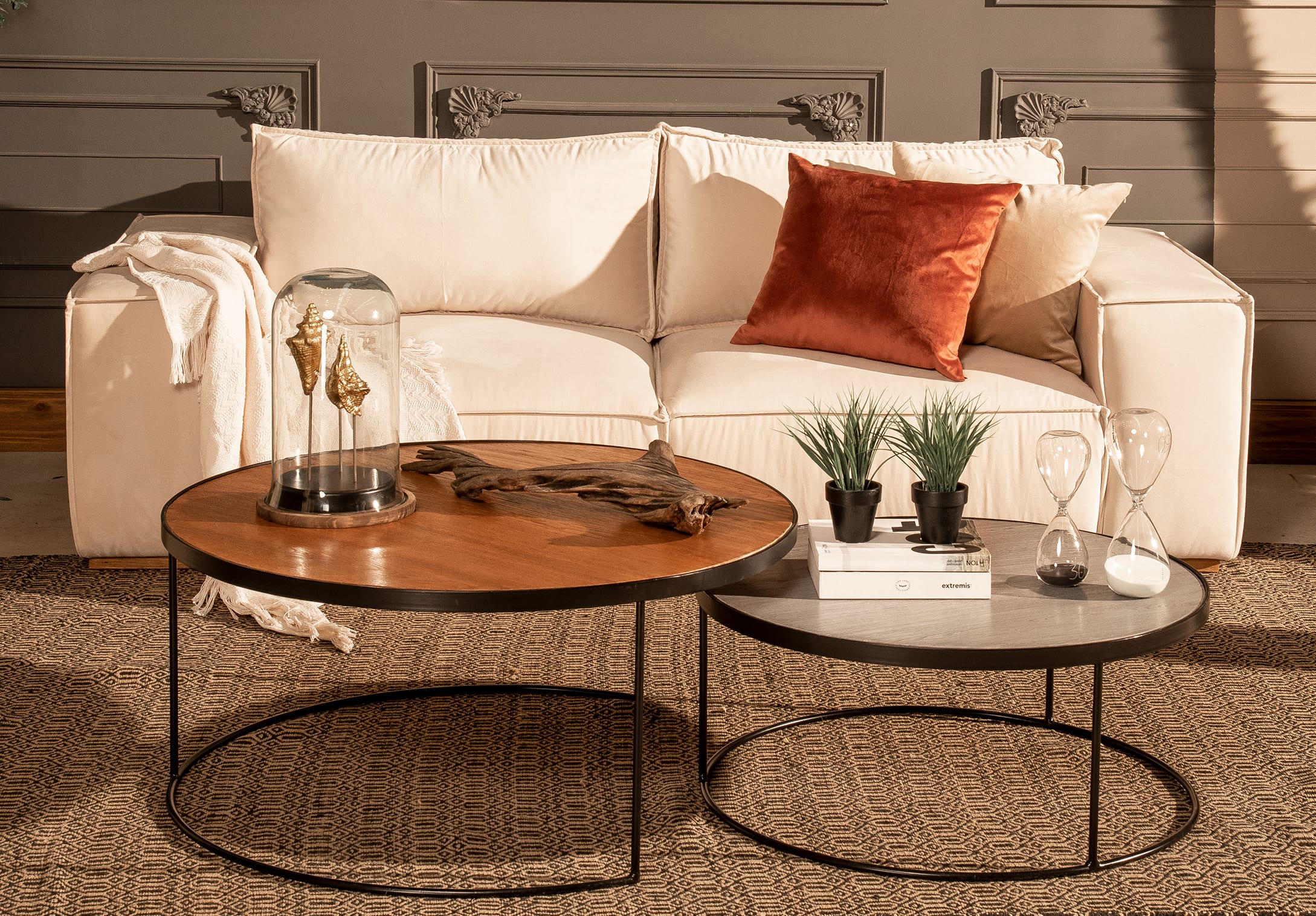 Producto para sala mesa de centro rotonda 3house