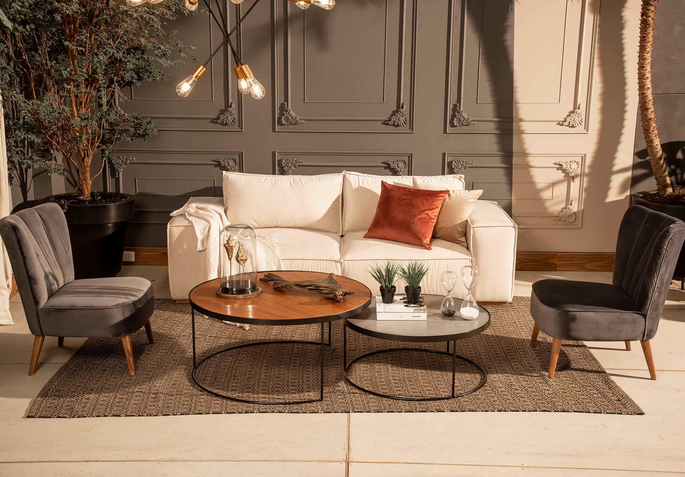 Producto para sala mesa de centro rotonda 3house