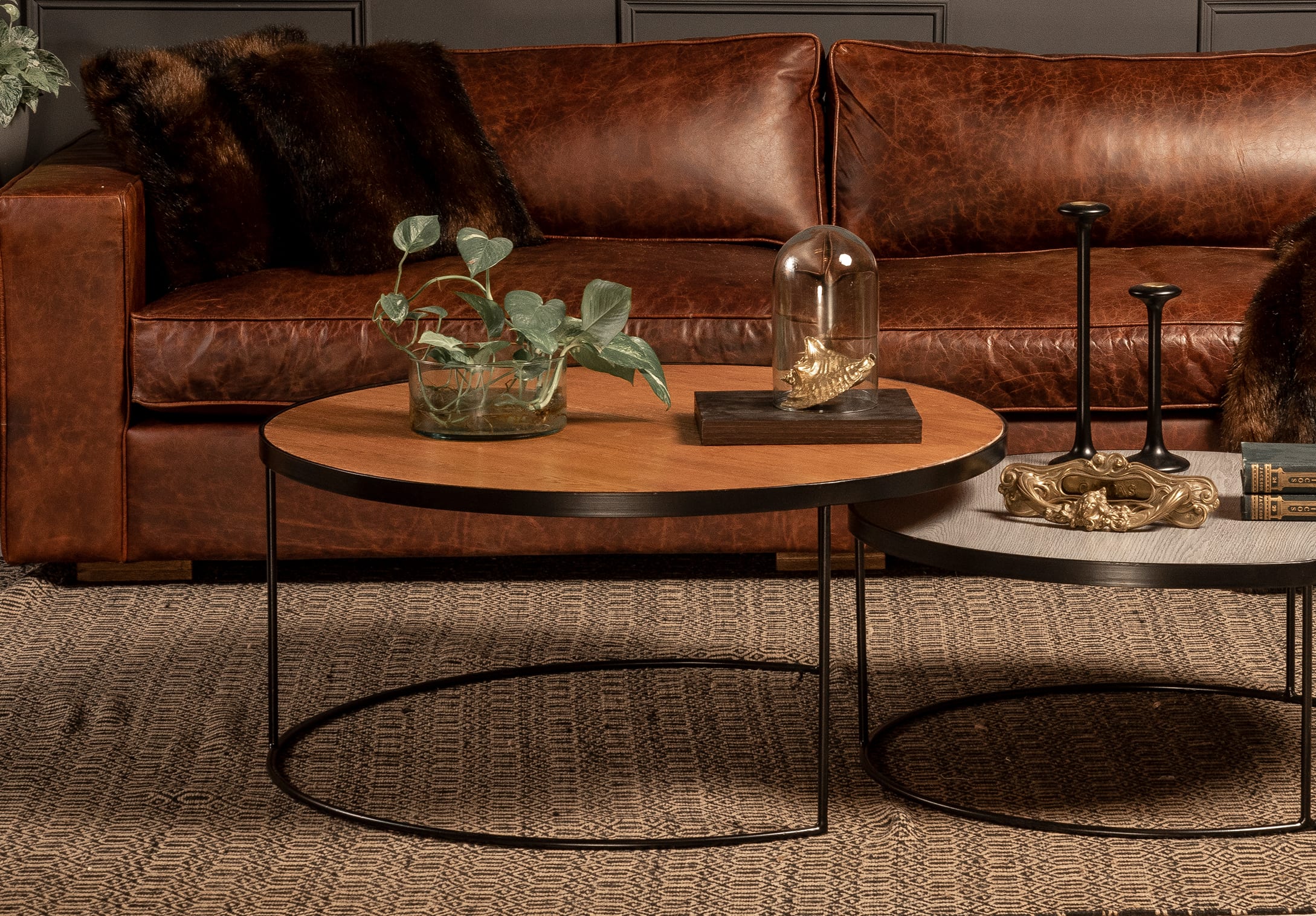 Producto para sala mesa de centro rotonda 3house