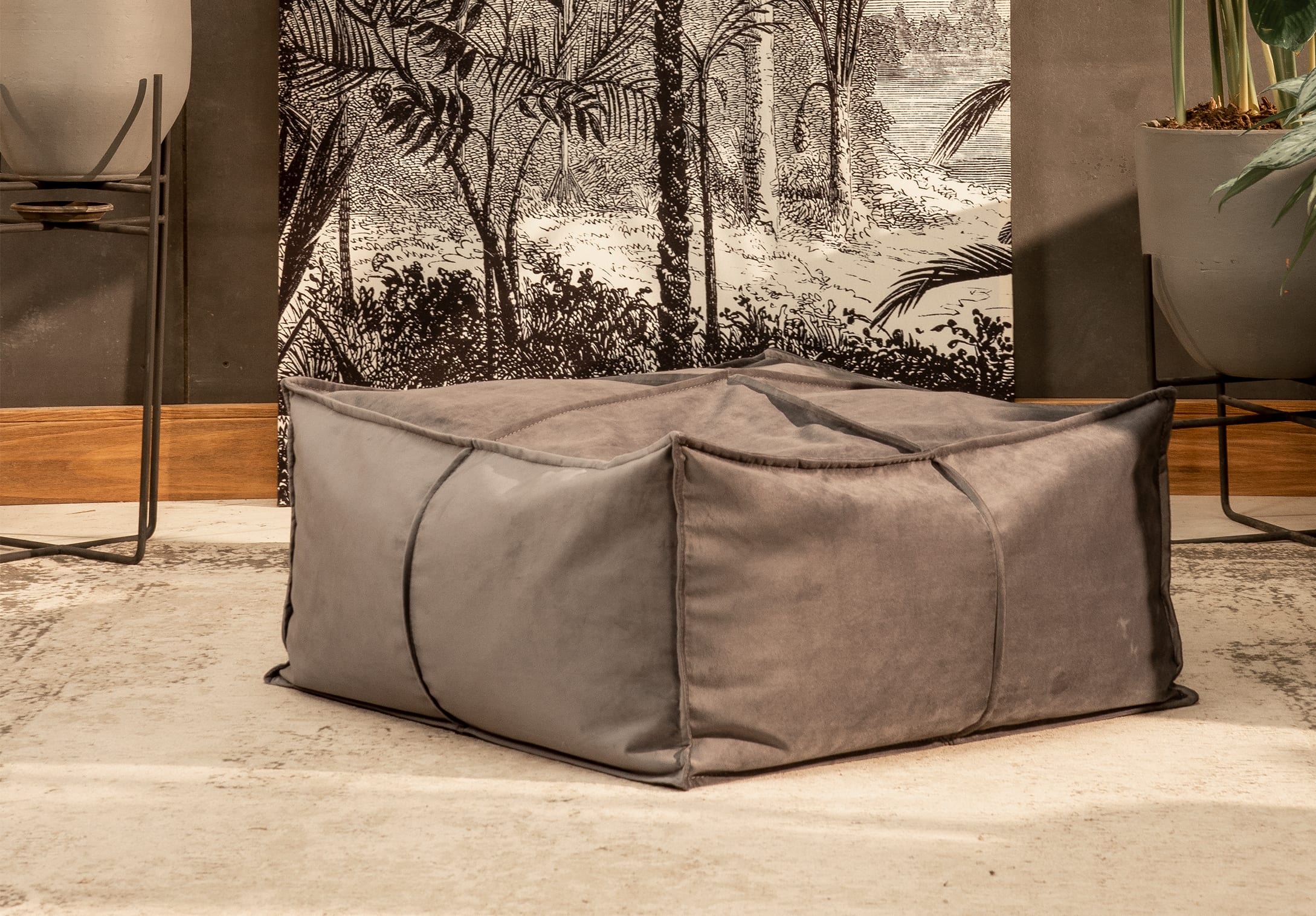 Producto para sala puff square bag 3house