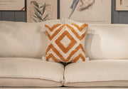 Cojines Tánger Tufted Mostaza