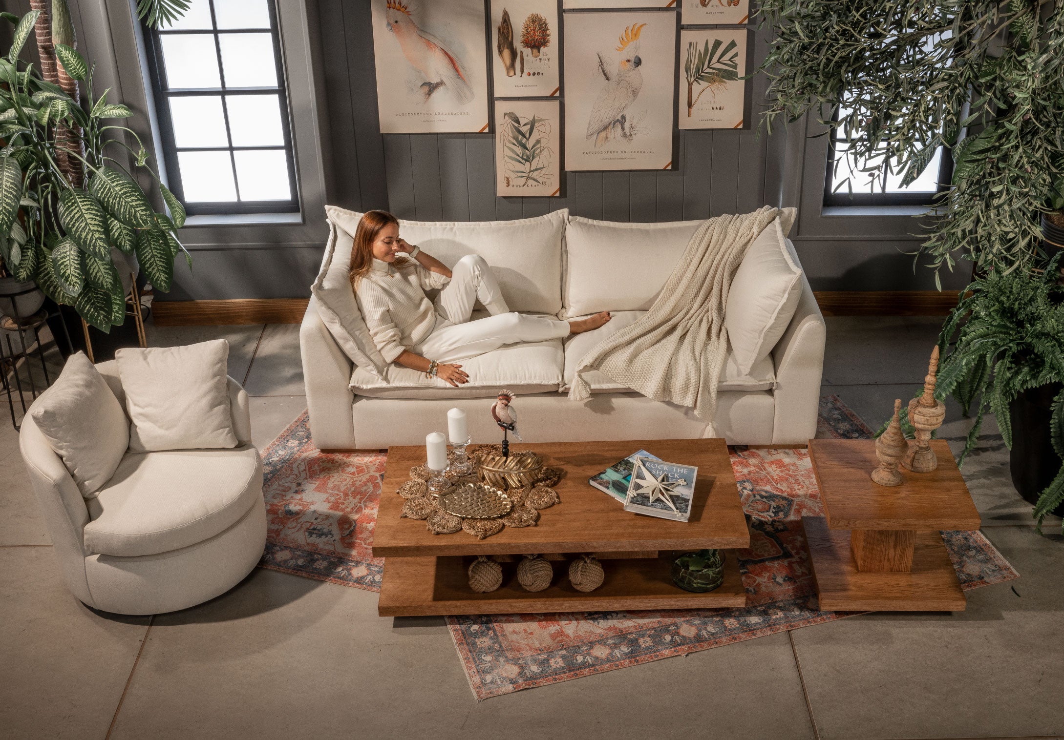 Mantas Cozy woven