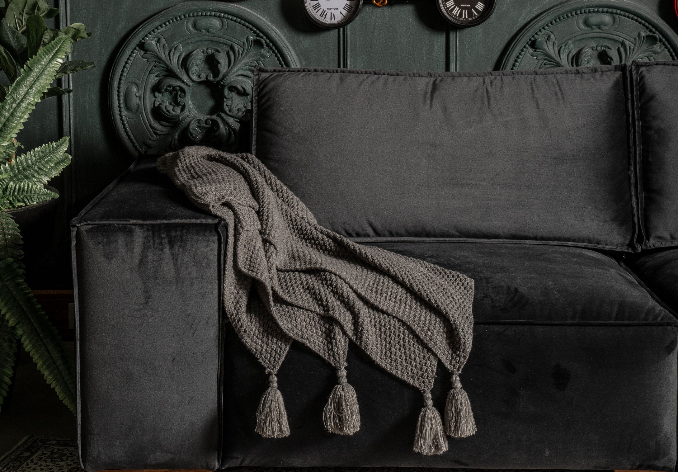 Mantas Cozy woven
