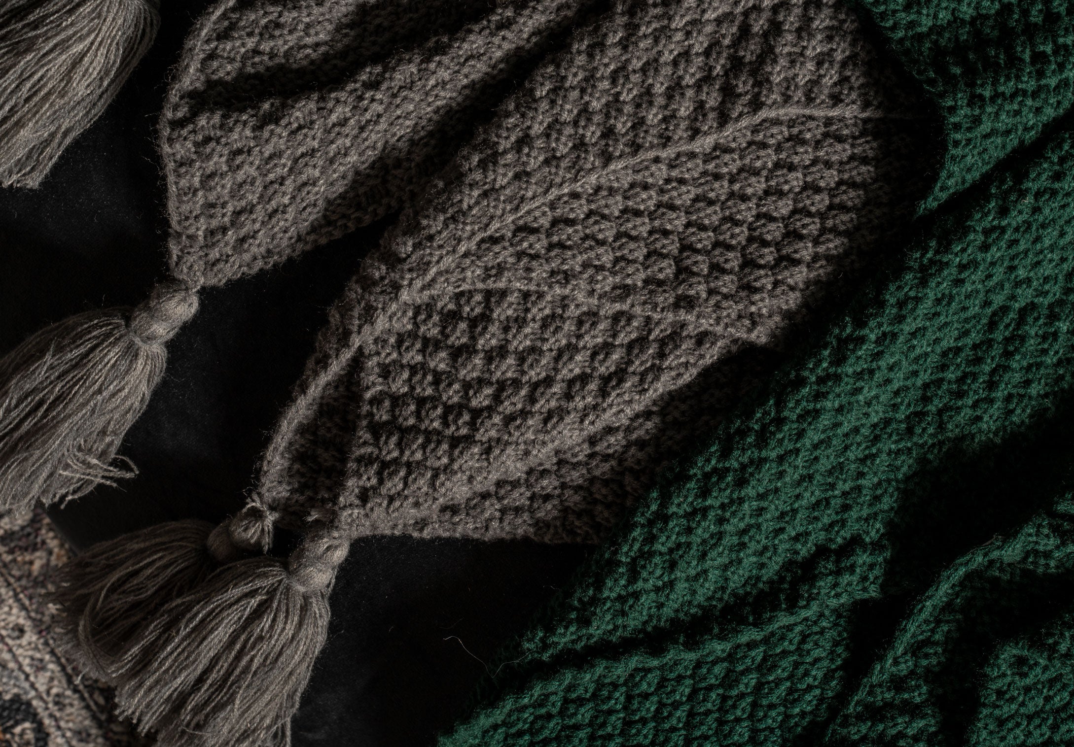 Mantas Cozy woven