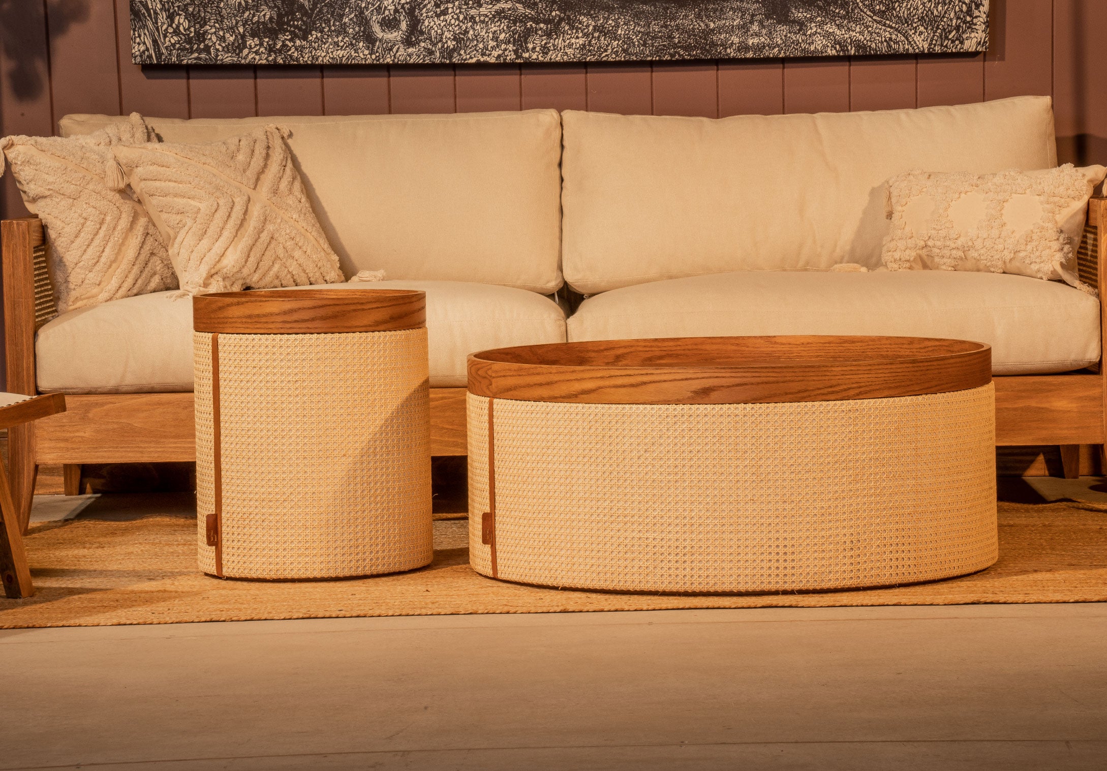 Mesa Auxiliar Modena Esterilla