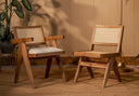 Silla Lyon Esterilla y Tela