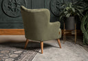 Silla Madonna Shell con Brazos Tela