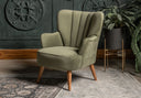 Silla Madonna Shell con Brazos Tela