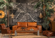 Arte Decorativo Serie Planos Urbanos París