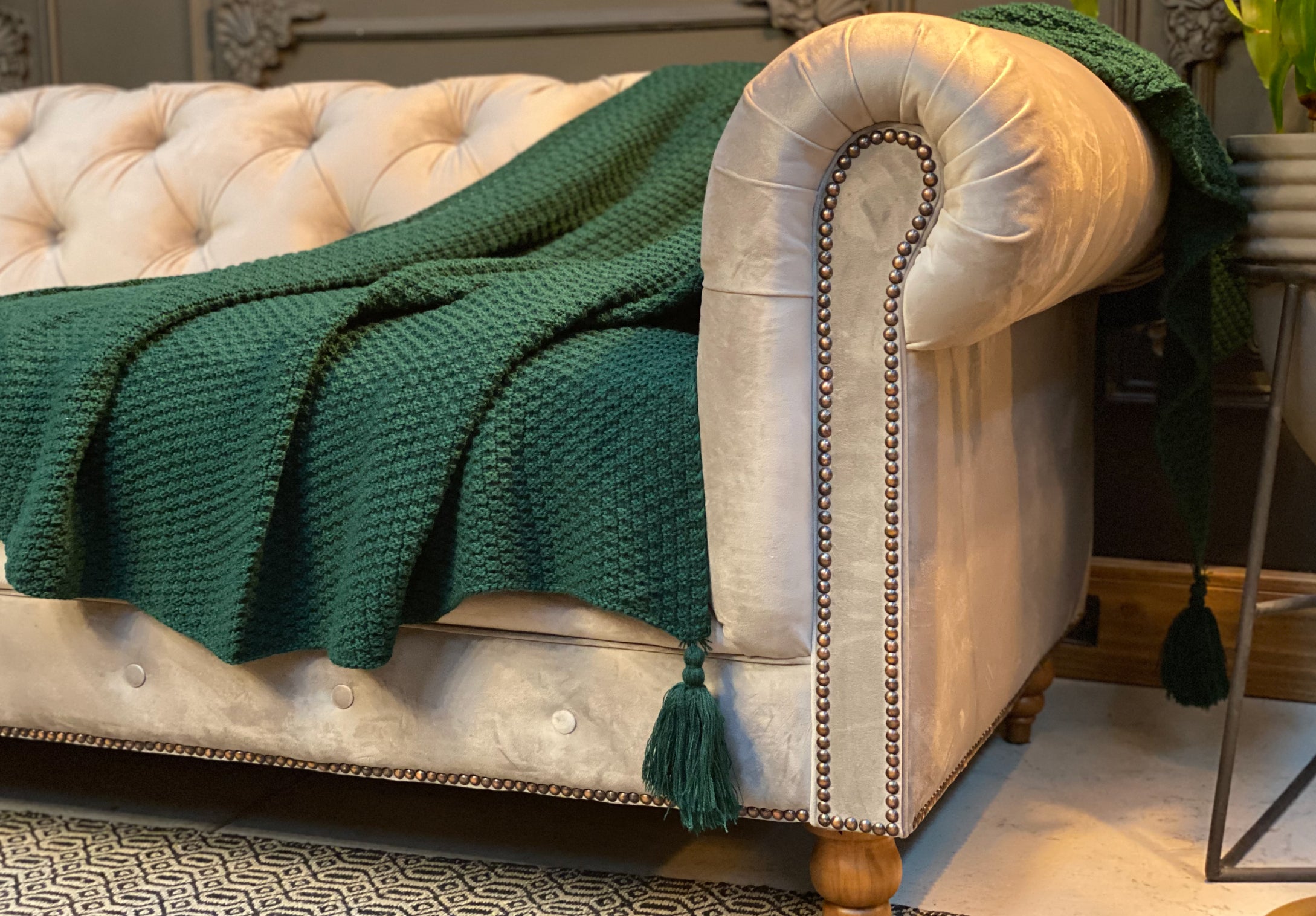 Mantas Cozy woven