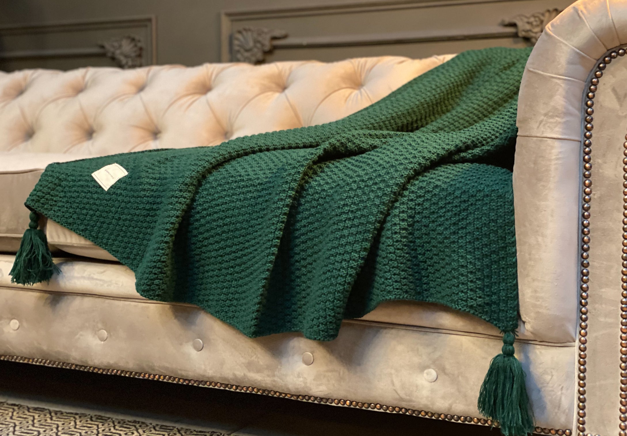 Mantas Cozy woven