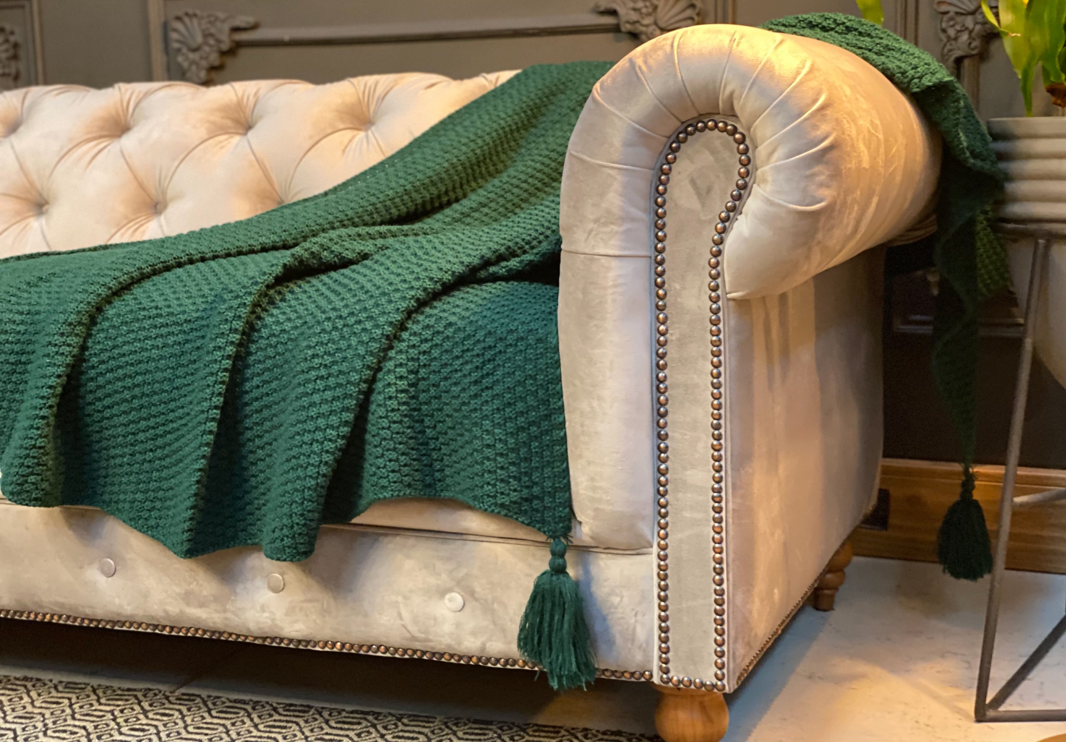 Mantas Cozy woven