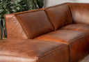 Sofá Modular Lucca en cuero en L