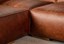 Sofá Modular Lucca en cuero en L