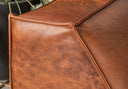 Sofá Modular Lucca en cuero en L