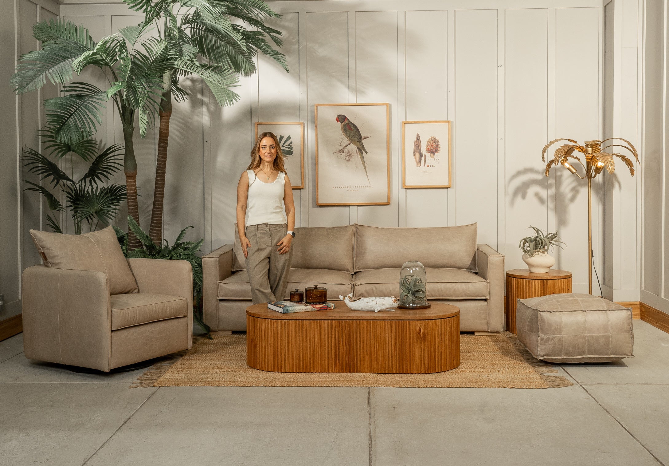 Mesa de Centro Marsella Ovalada