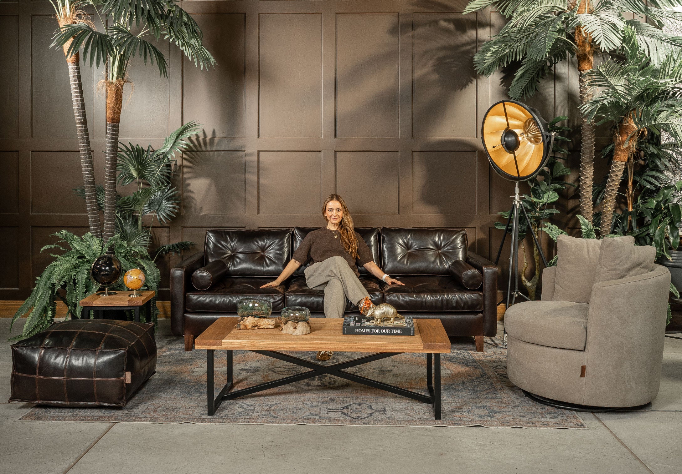 Poltrona Giratoria Pisa Tela