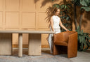 Silla Nuba Cuero
