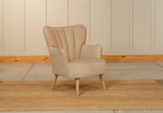 Silla Madonna Shell con Brazos Cuero