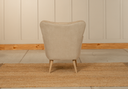 Silla Madonna Shell con Brazos Cuero