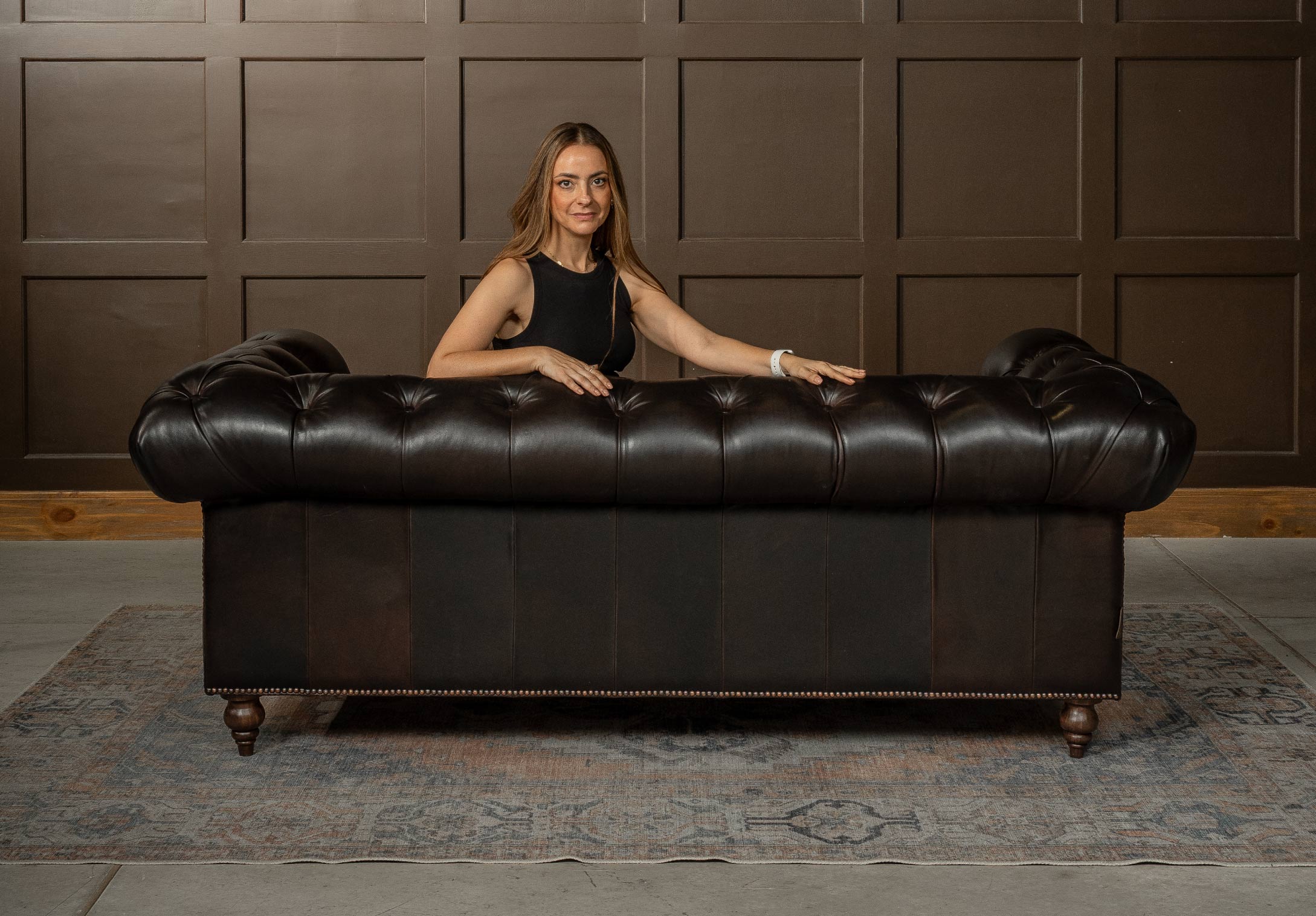 Sofá Capitello Cuero