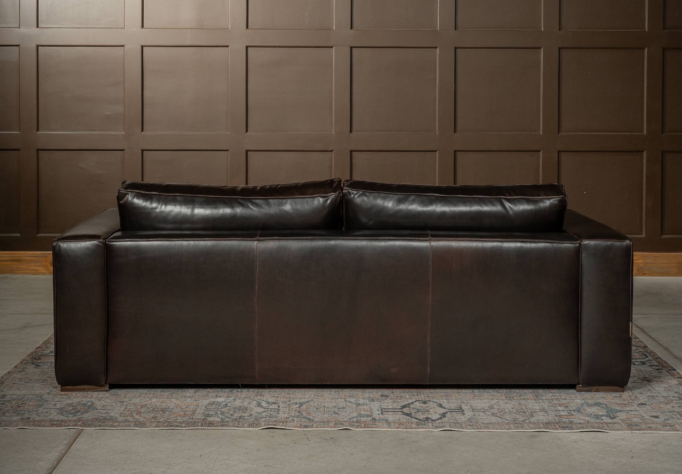 Sofá Prato Cuero Trufa