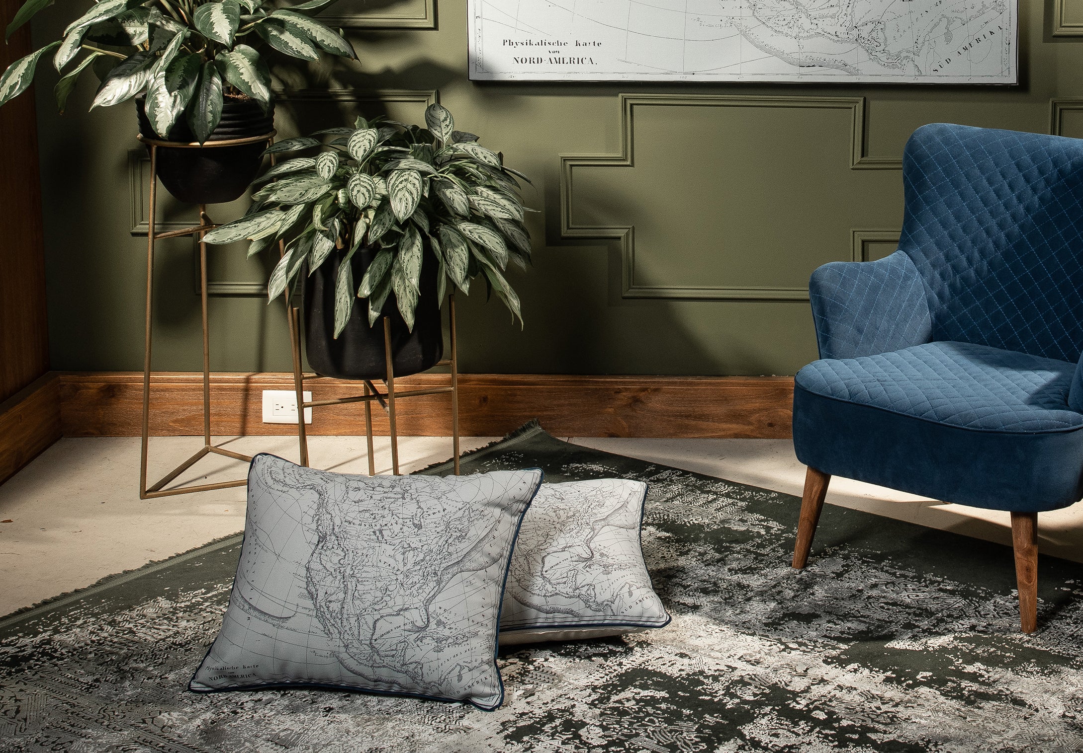 Cojines Maps Collection