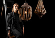 Lámpara Sahara Bead Chandelier