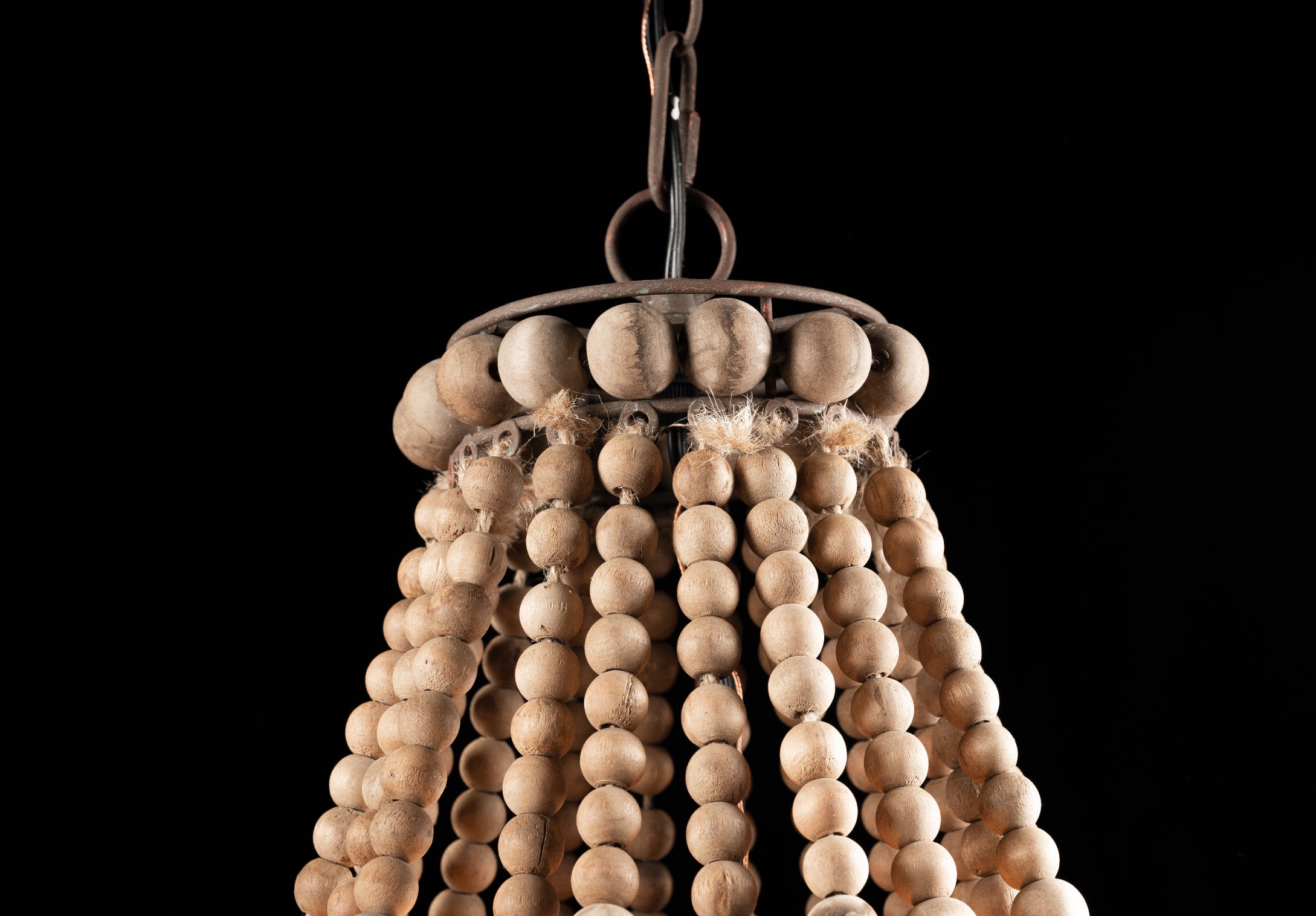 Lámpara Sahara Bead Chandelier