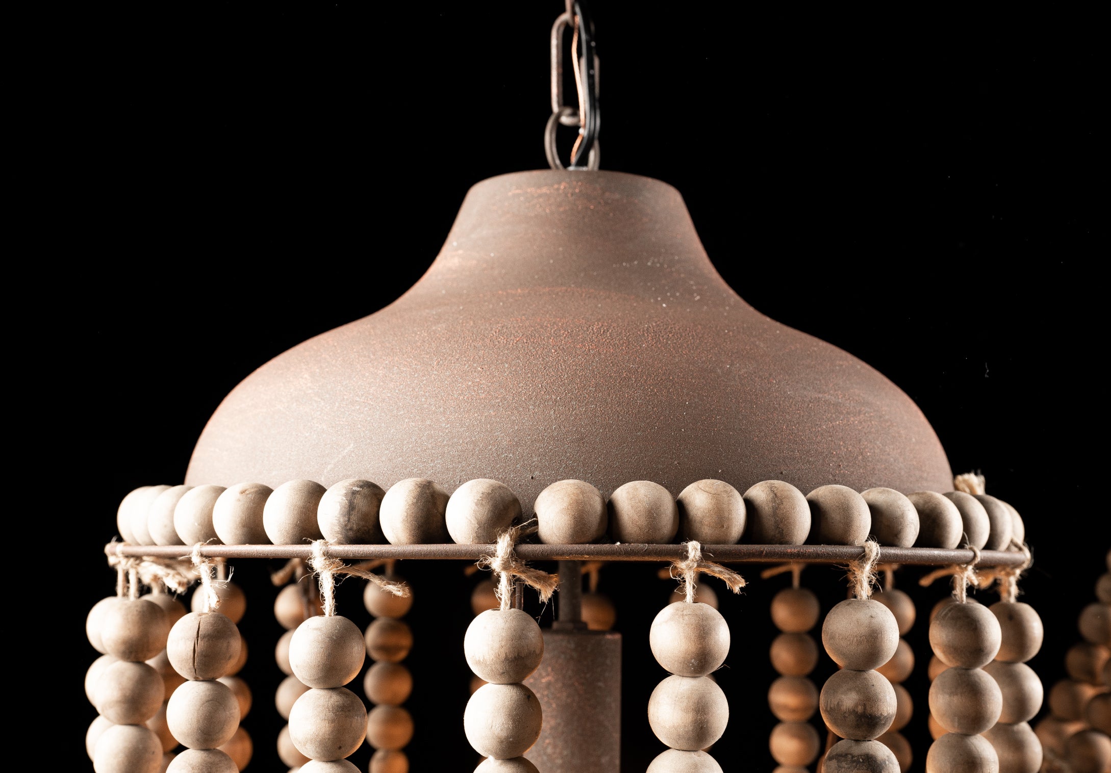 Lámpara Sahara Bead Chandelier