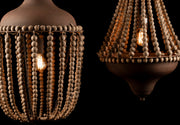 Lámpara Sahara Bead Chandelier