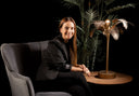 Lámpara de mesa Golden Palm